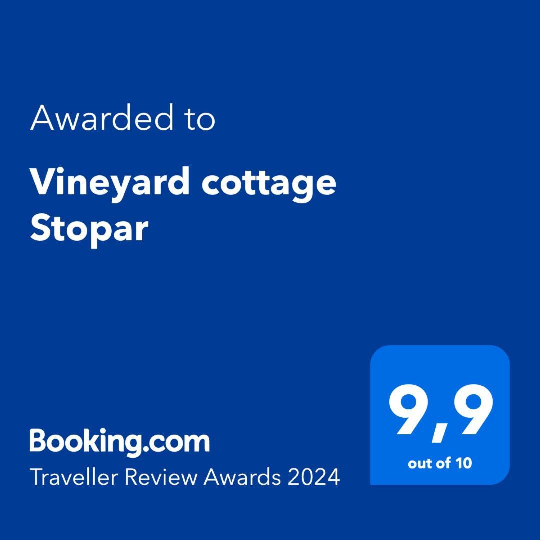 Vineyard Cottage Stopar Straza Esterno foto